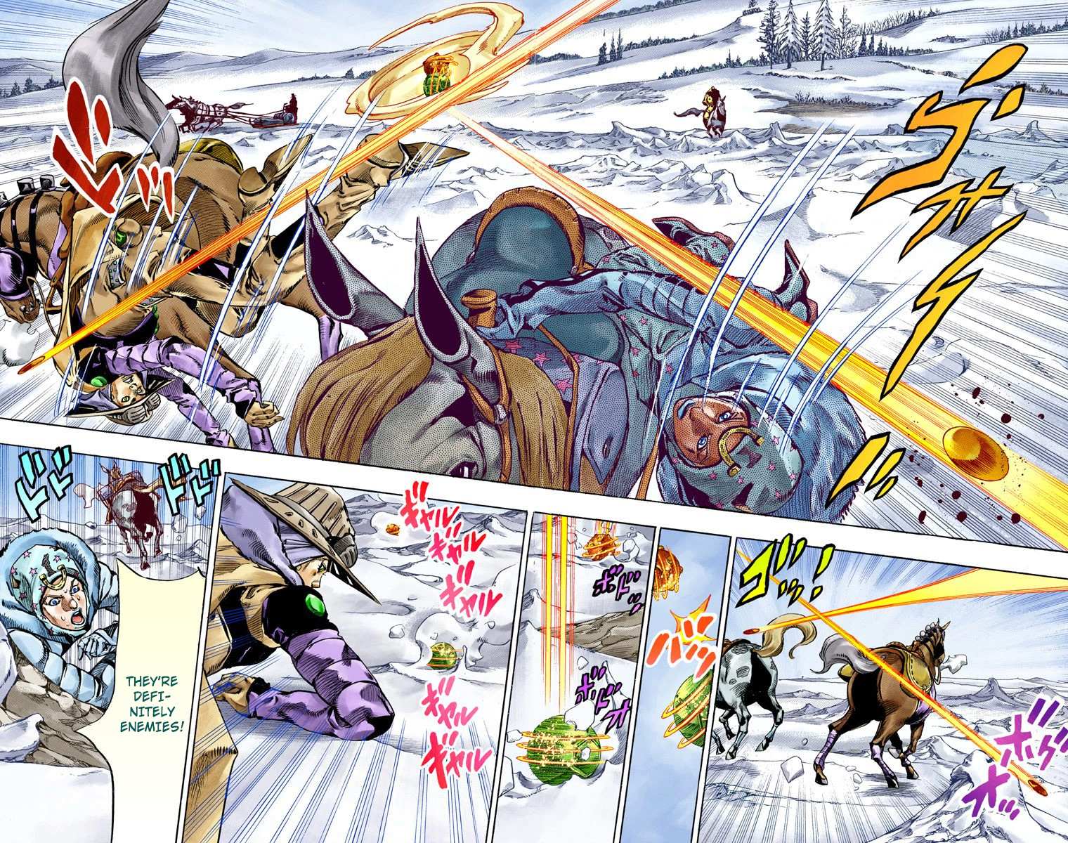 Read Jojo's Bizarre Adventure Part 7 Steel Ball Run Manga Online