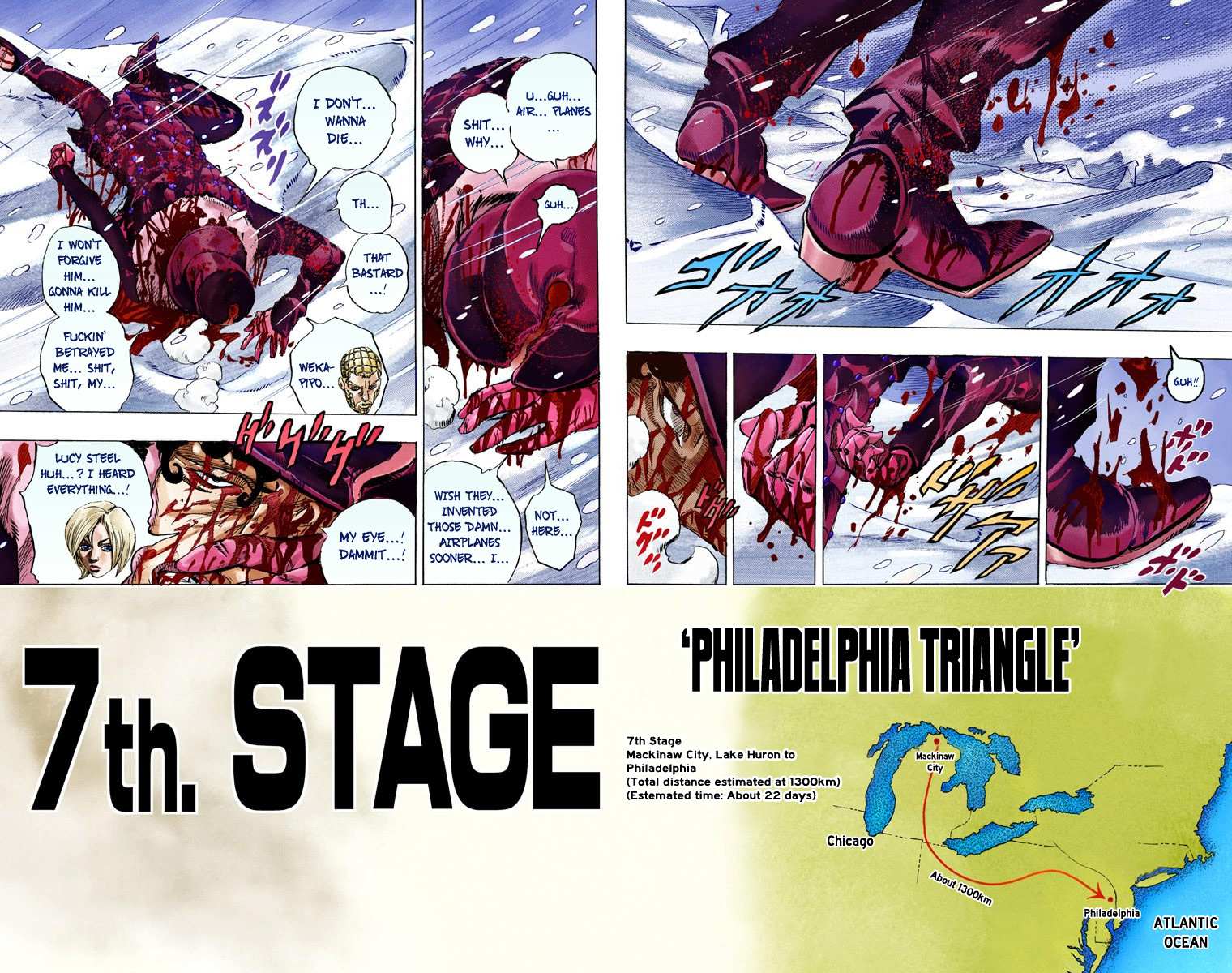 Read Jojo's Bizarre Adventure Part 7 Steel Ball Run Manga Online