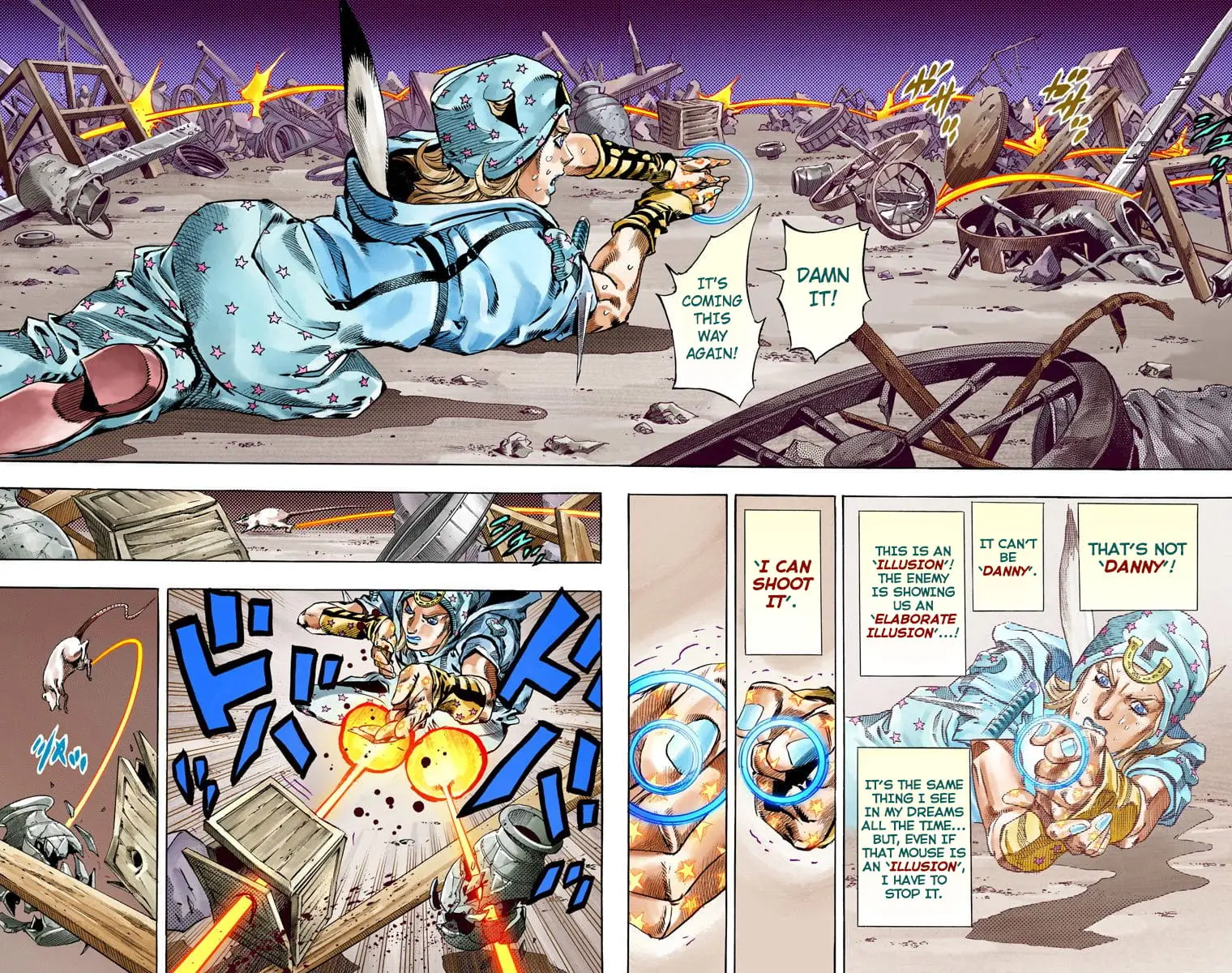 Read Jojo's Bizarre Adventure Part 7 Steel Ball Run Manga Online