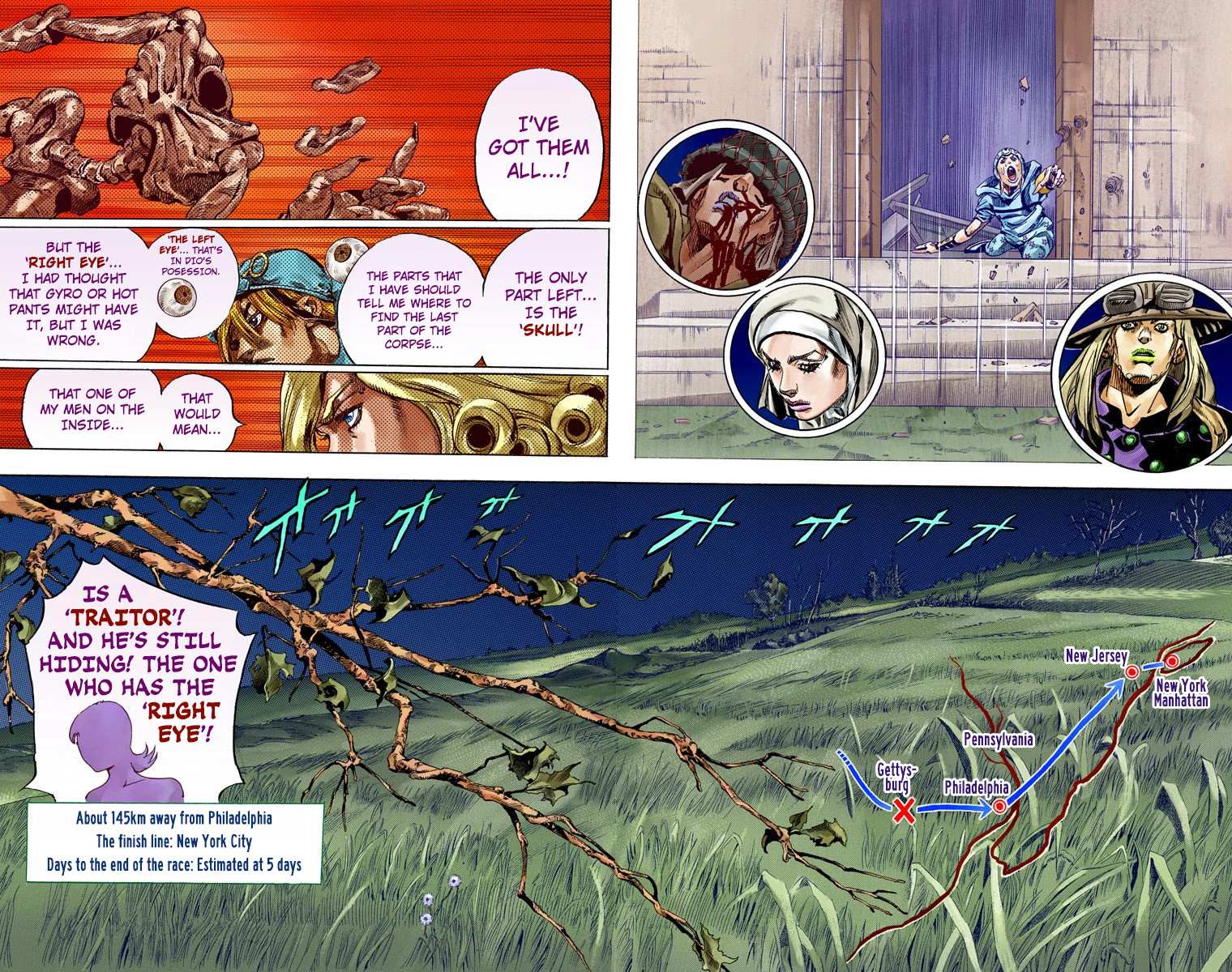 Read Jojo's Bizarre Adventure Part 7 Steel Ball Run Manga Online