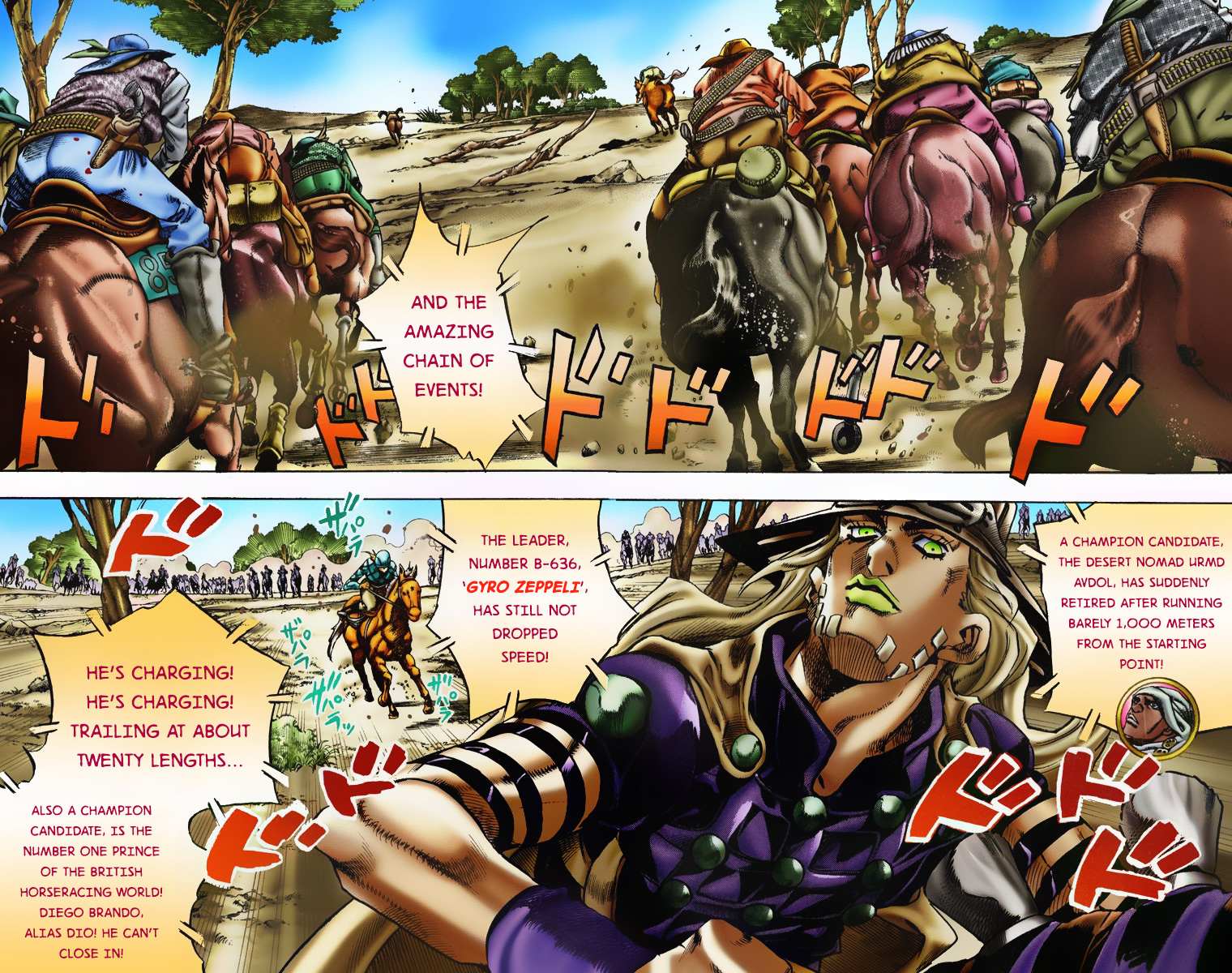 Read Jojo's Bizarre Adventure Part 7 Steel Ball Run Manga Online
