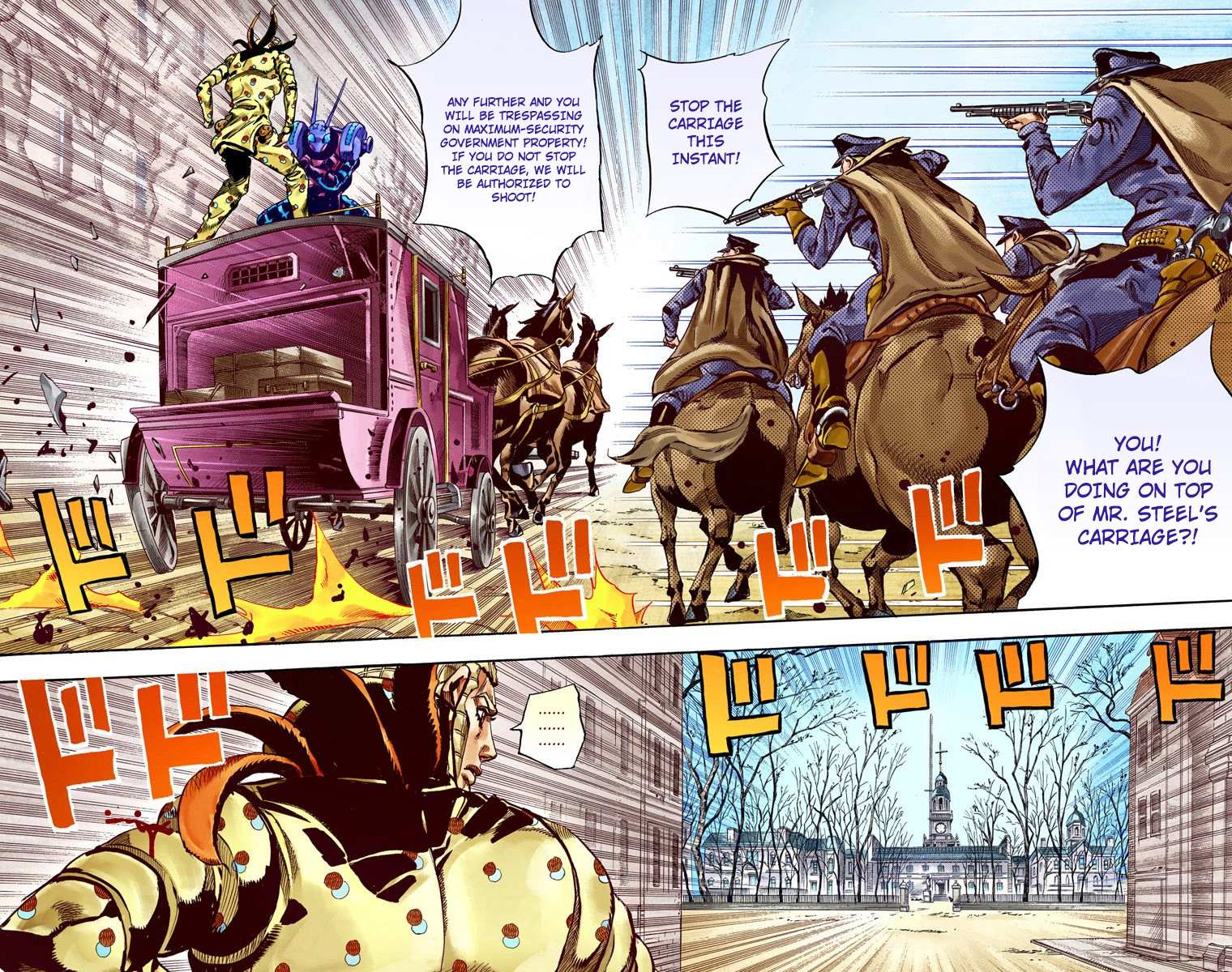Read Jojo's Bizarre Adventure Part 7 Steel Ball Run Manga Online