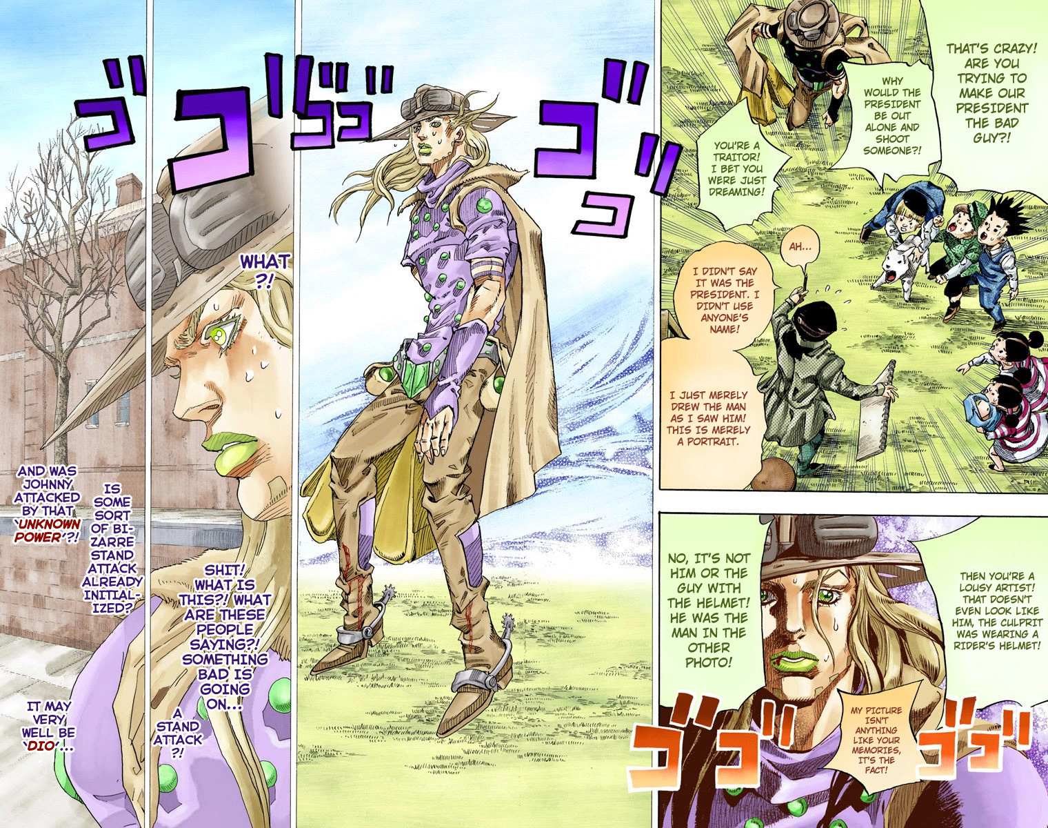 Read Jojo's Bizarre Adventure Part 7 Steel Ball Run Manga Online