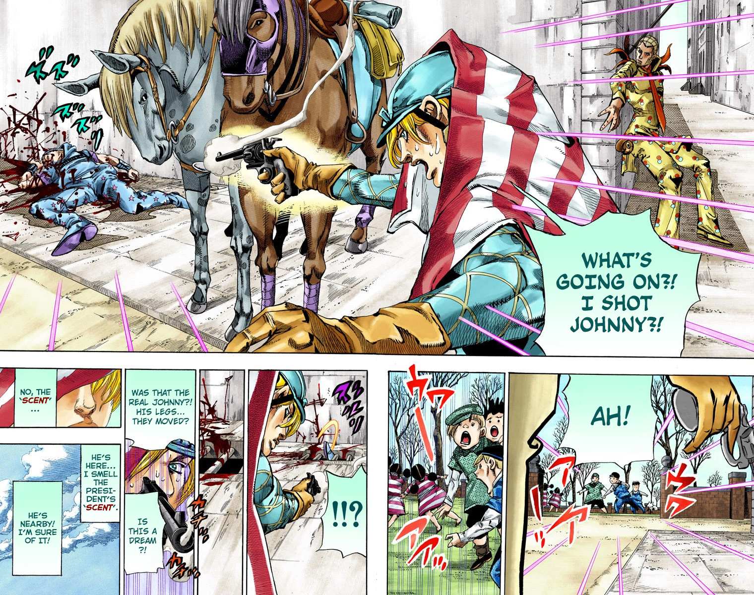 Read Jojo's Bizarre Adventure Part 7 Steel Ball Run Manga Online