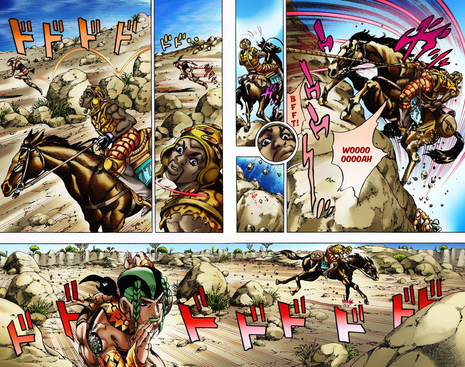 Read Jojo's Bizarre Adventure Part 7 Steel Ball Run Manga Online