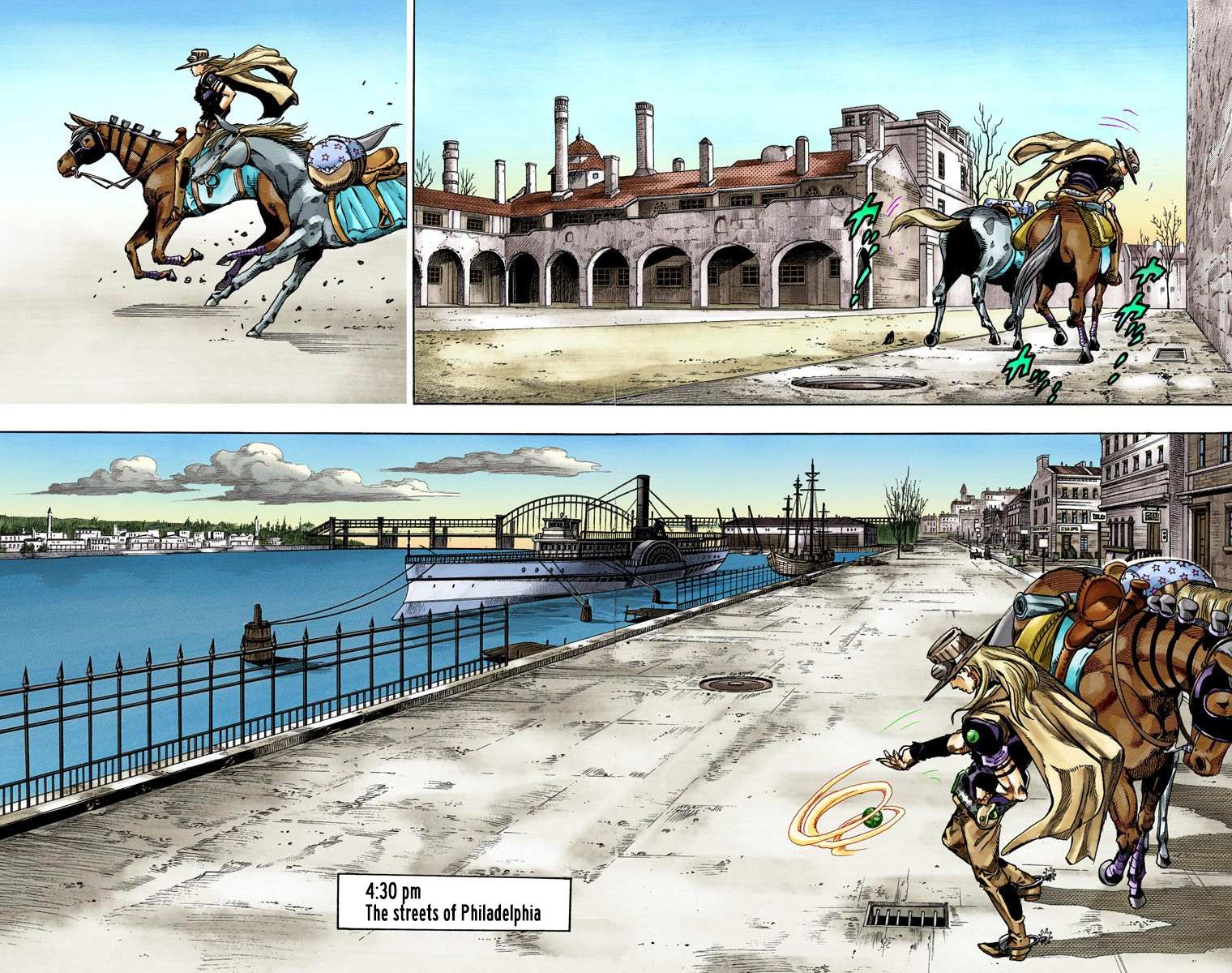 Read Jojo's Bizarre Adventure Part 7 Steel Ball Run Manga Online