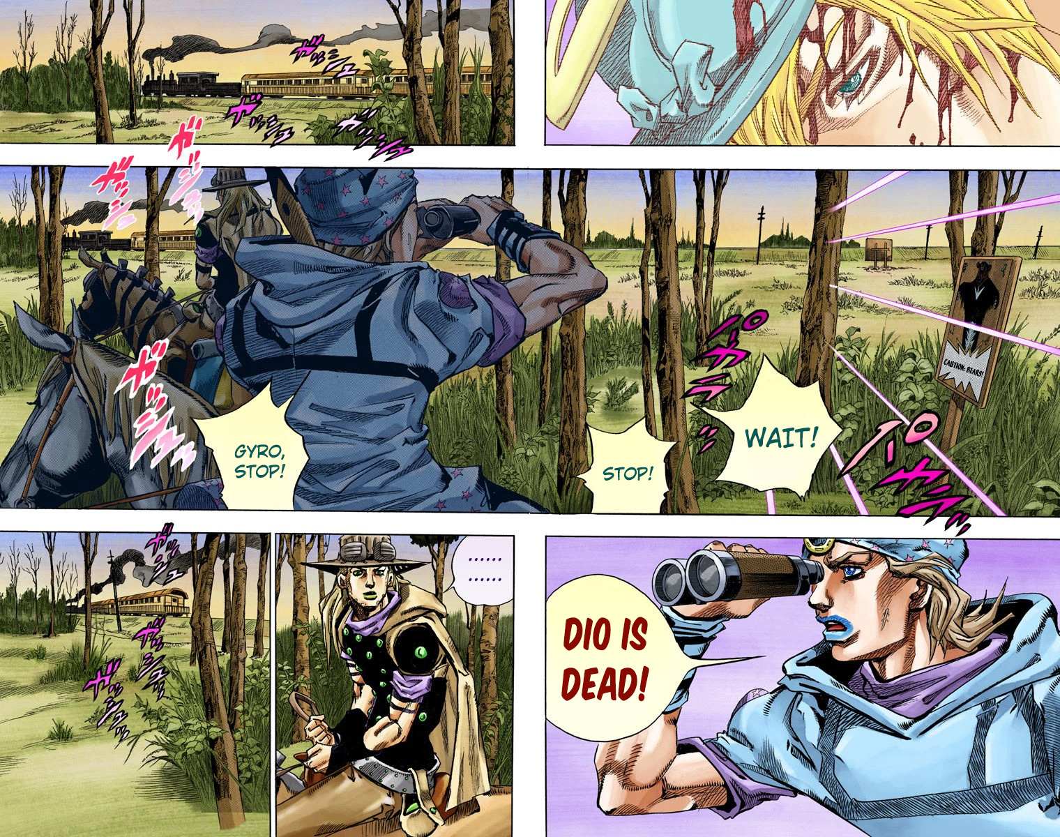 Read Jojo's Bizarre Adventure Part 7 Steel Ball Run Manga Online