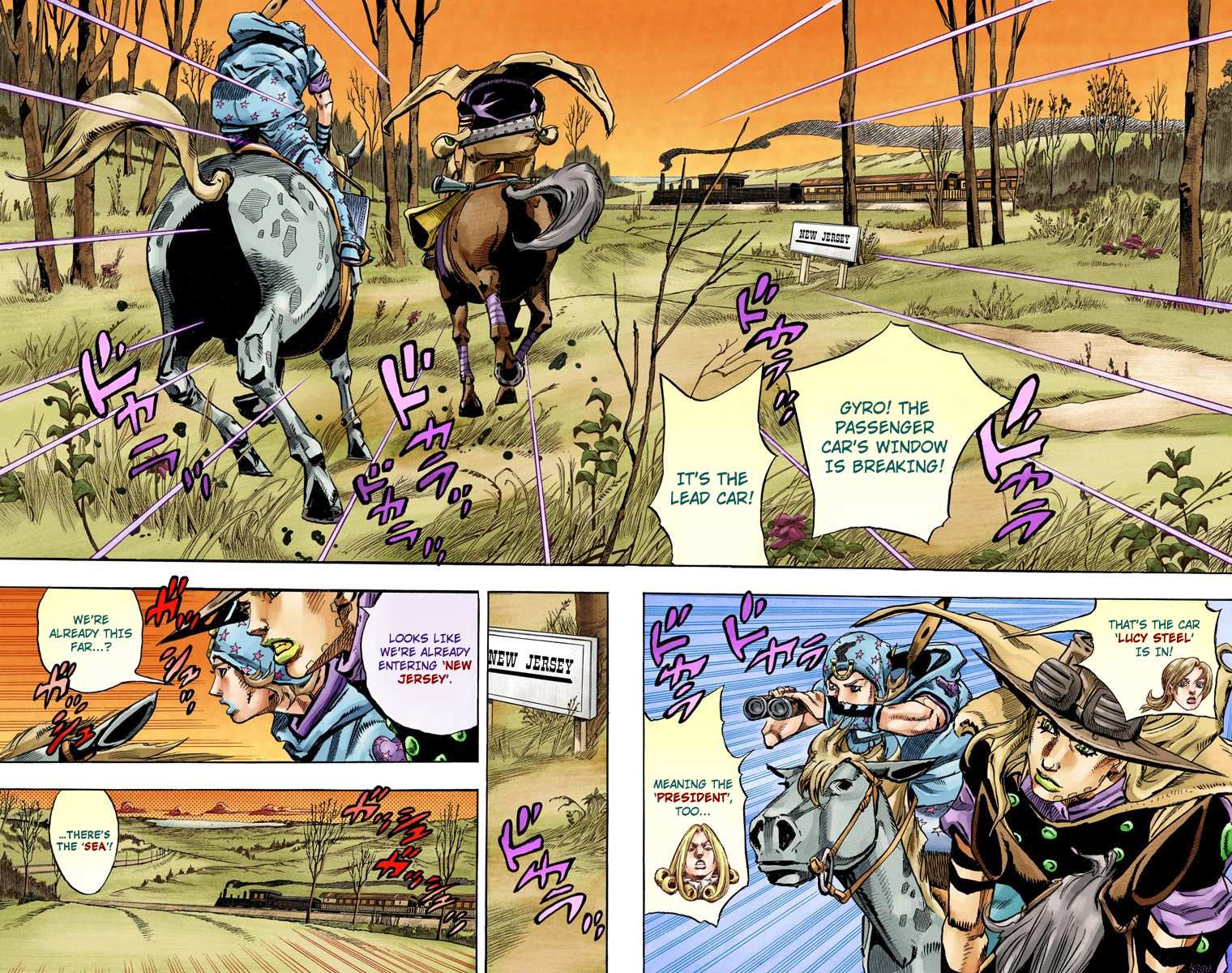 Read Jojo's Bizarre Adventure Part 7 Steel Ball Run Manga Online