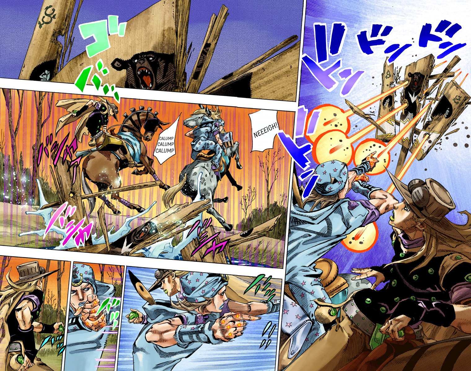 Read Jojo's Bizarre Adventure Part 7 Steel Ball Run Manga Online