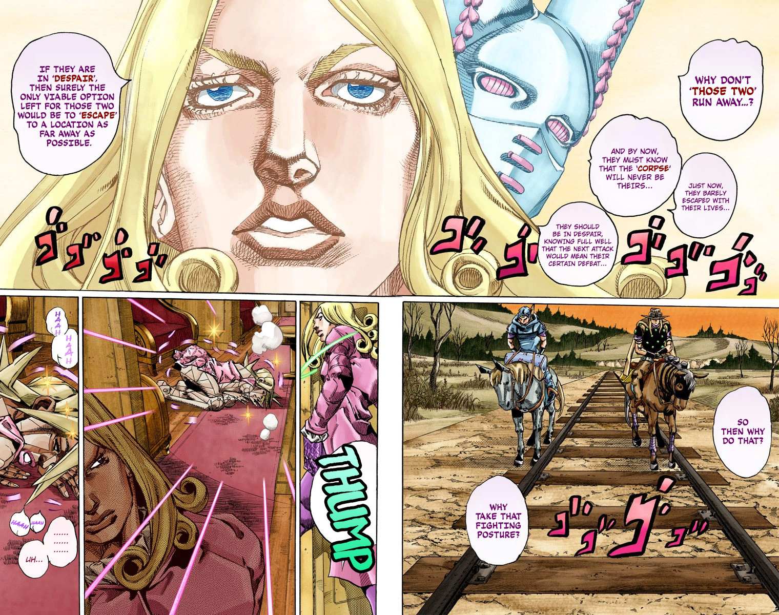 Read Jojo's Bizarre Adventure Part 7 Steel Ball Run Manga Online