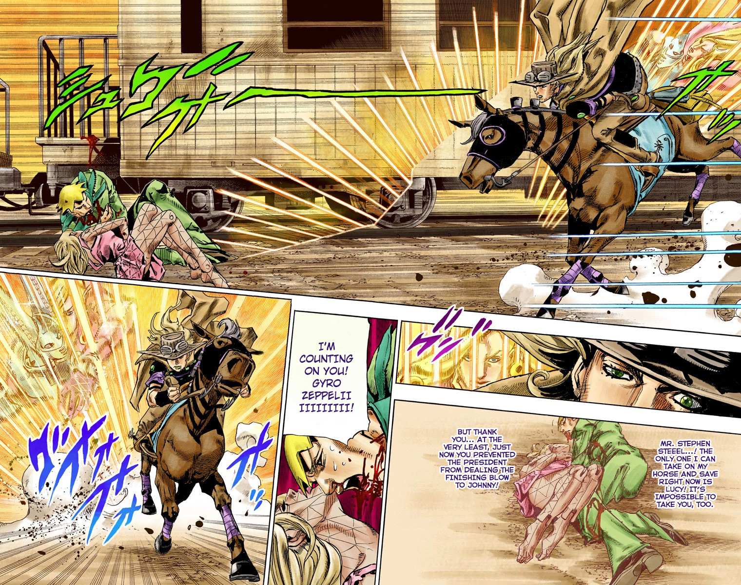 Read Jojo's Bizarre Adventure Part 7 Steel Ball Run Manga Online