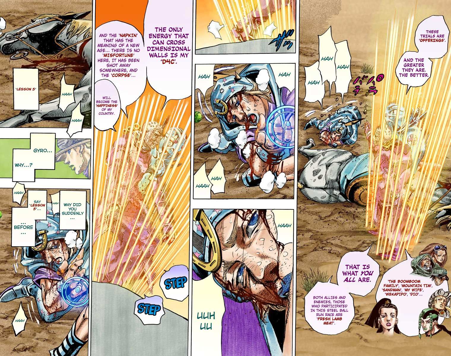 Read Jojo's Bizarre Adventure Part 7 Steel Ball Run Manga Online