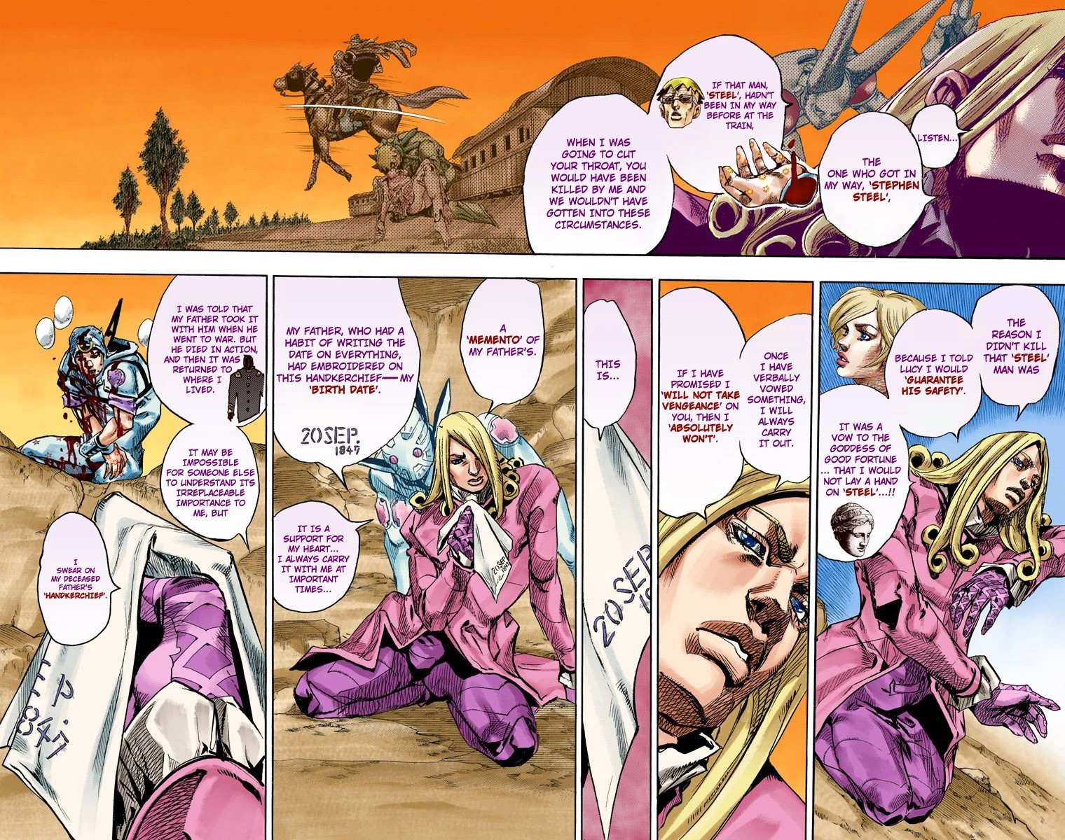 Read Jojo's Bizarre Adventure Part 7 Steel Ball Run Manga Online