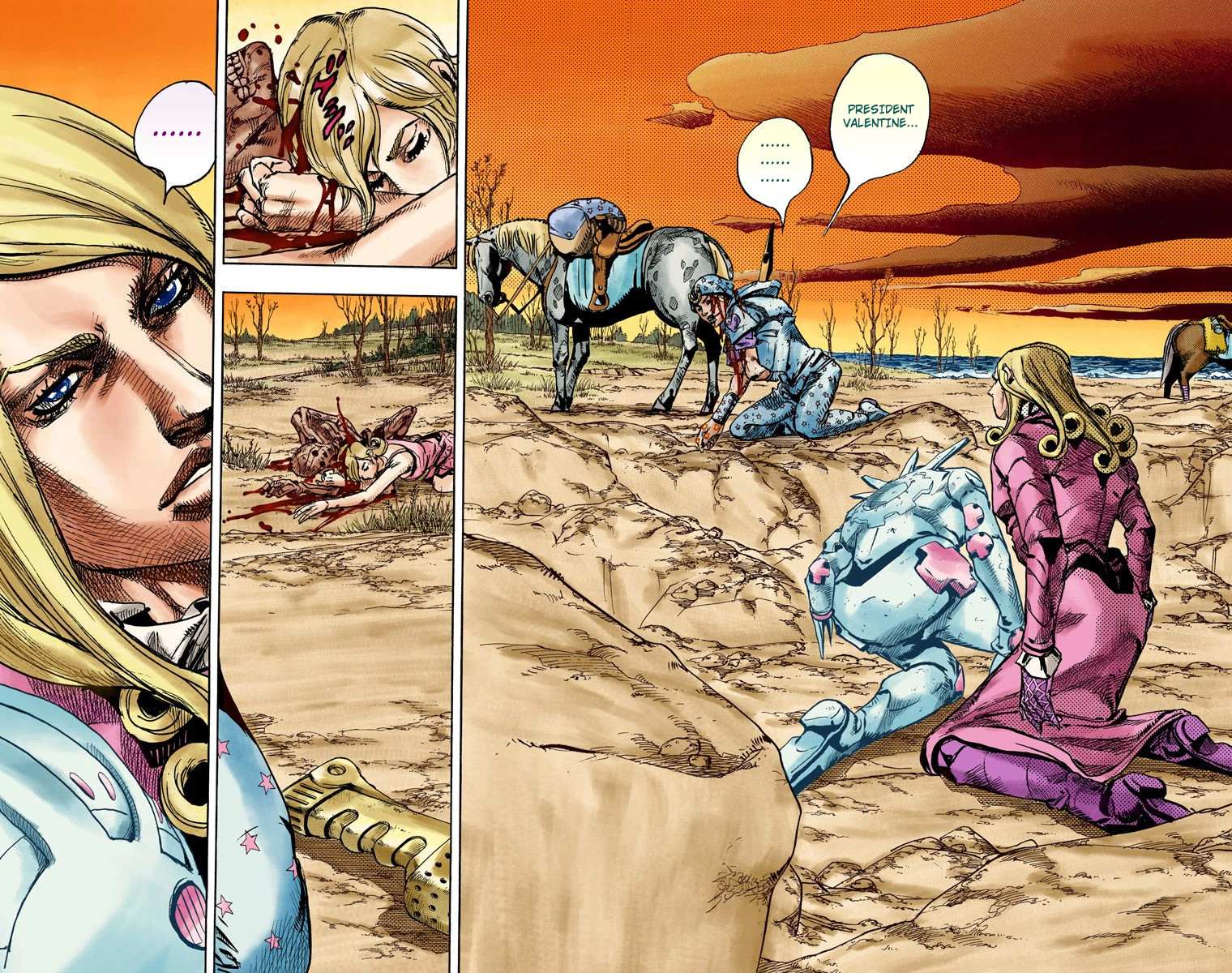 Read Jojo's Bizarre Adventure Part 7 Steel Ball Run Manga Online