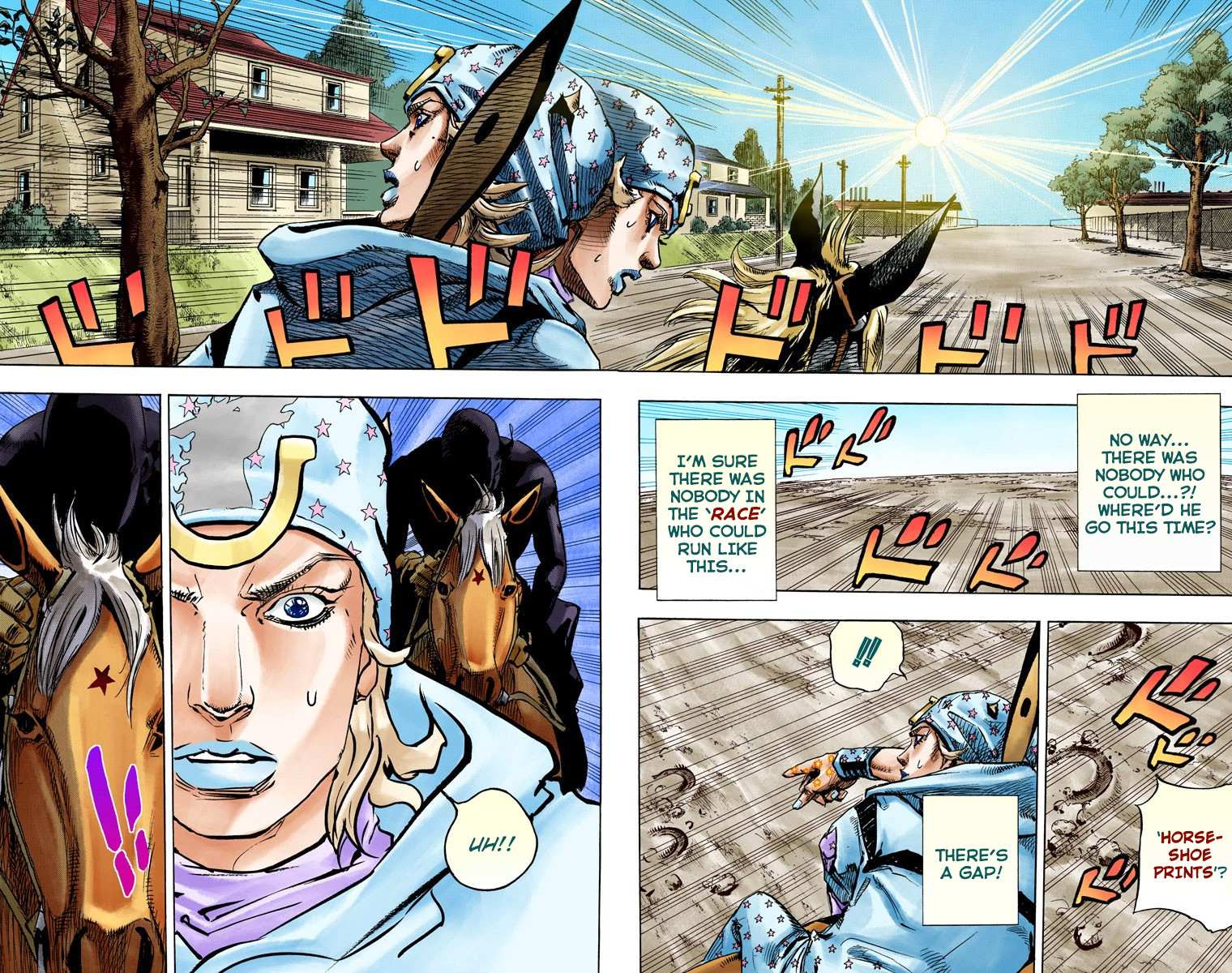 Read Jojo's Bizarre Adventure Part 7 Steel Ball Run Manga Online