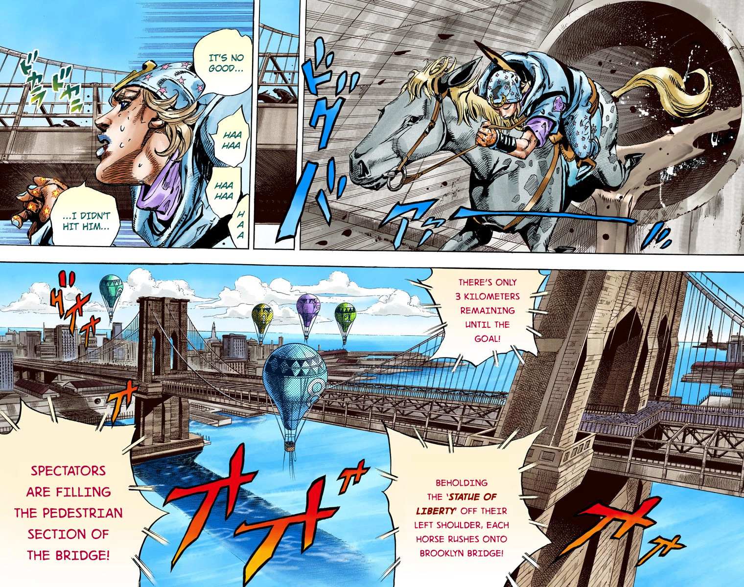 Read Jojo's Bizarre Adventure Part 7 Steel Ball Run Manga Online