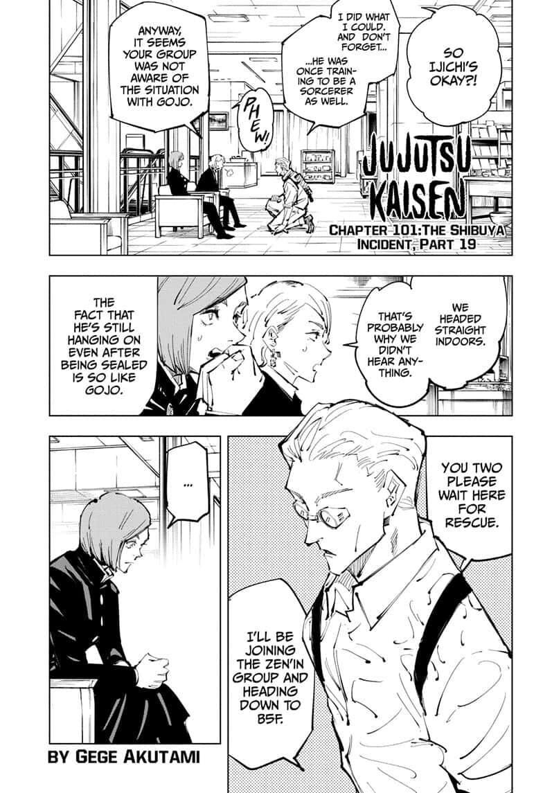 Read Jujutsu Kaisen Manga Online