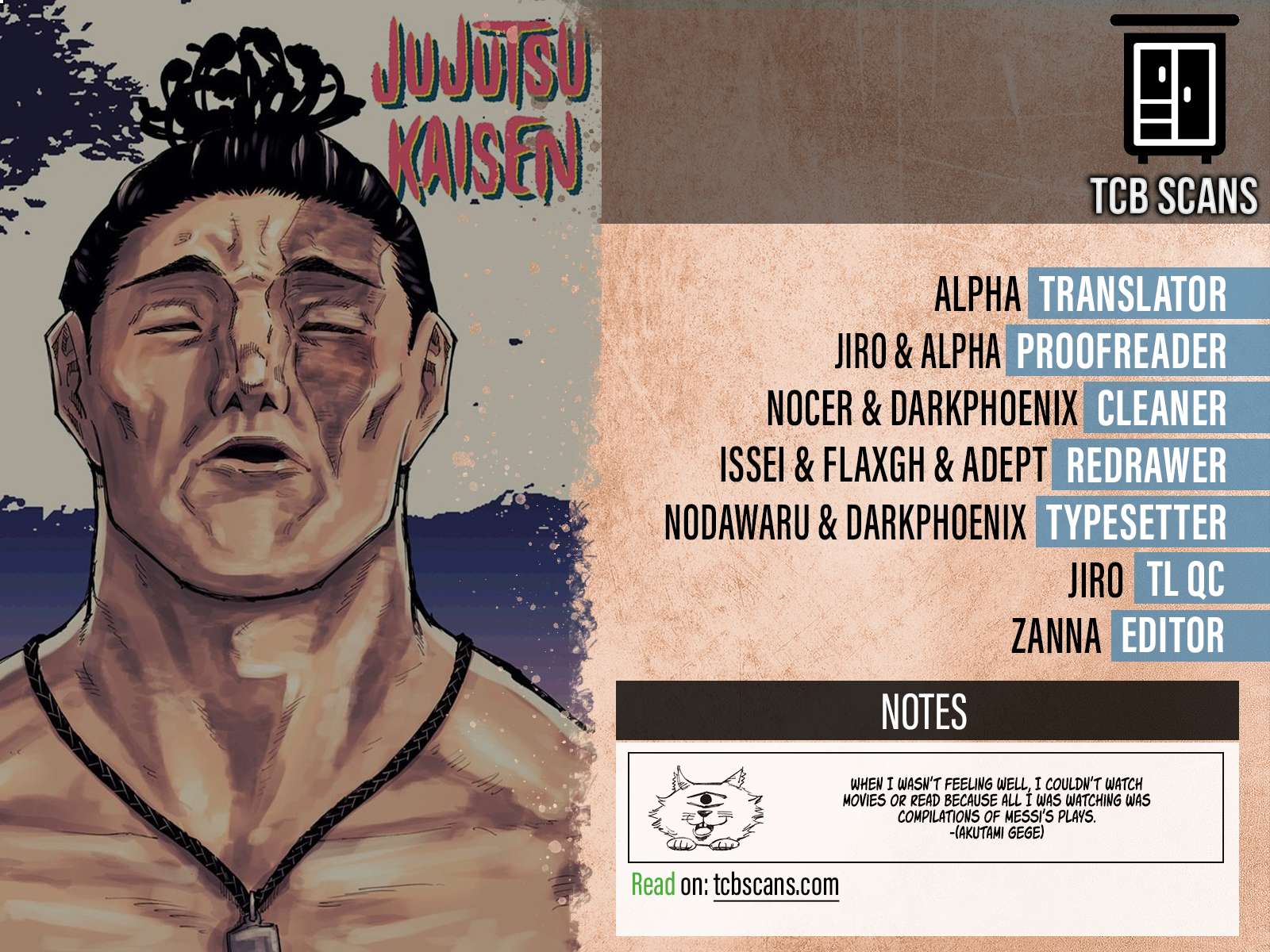 Read Jujutsu Kaisen Manga Online