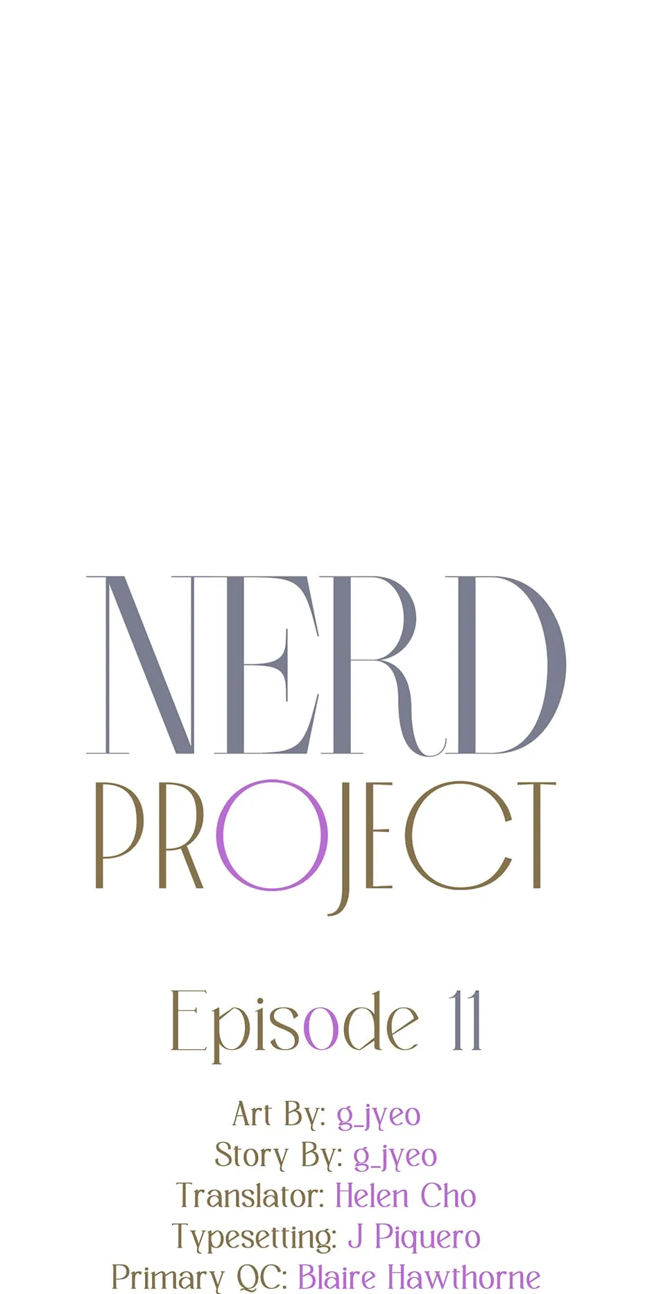 Read Nerd Project Manga Online