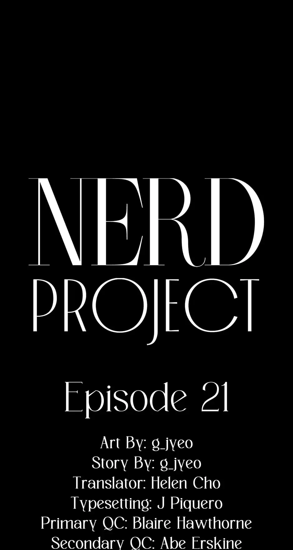 Read Nerd Project Manga Online
