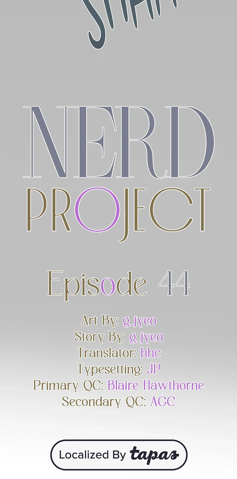 Read Nerd Project Manga Online