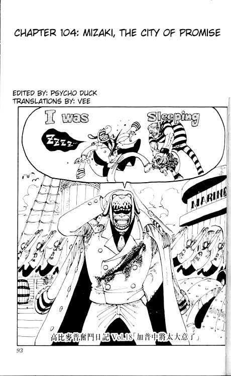 Read One Piece Manga Online