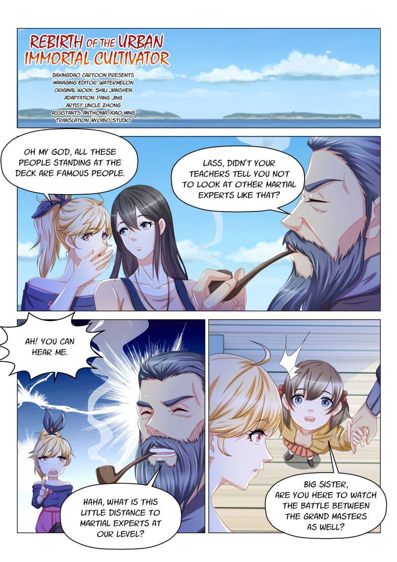 Read Rebirth Of The Urban Immortal Cultivator Manga Online