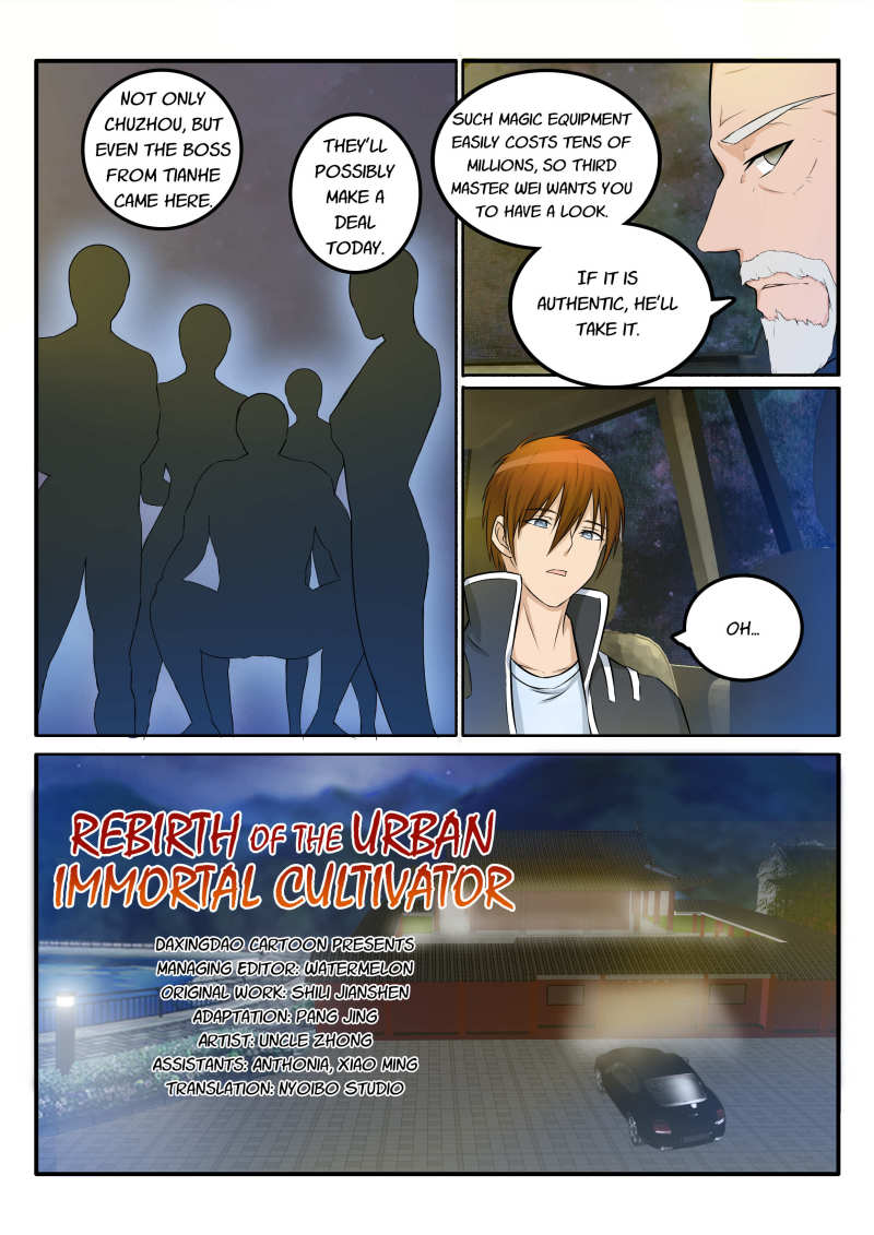 Read Rebirth Of The Urban Immortal Cultivator Manga Online