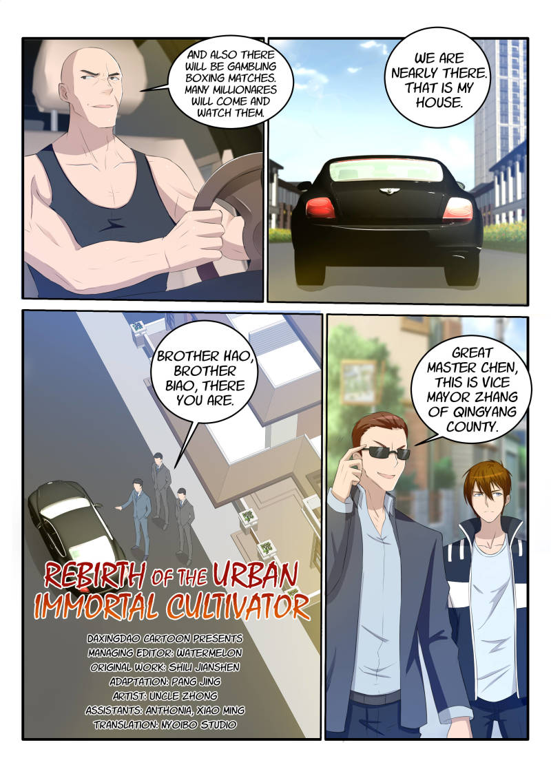 Read Rebirth Of The Urban Immortal Cultivator Manga Online