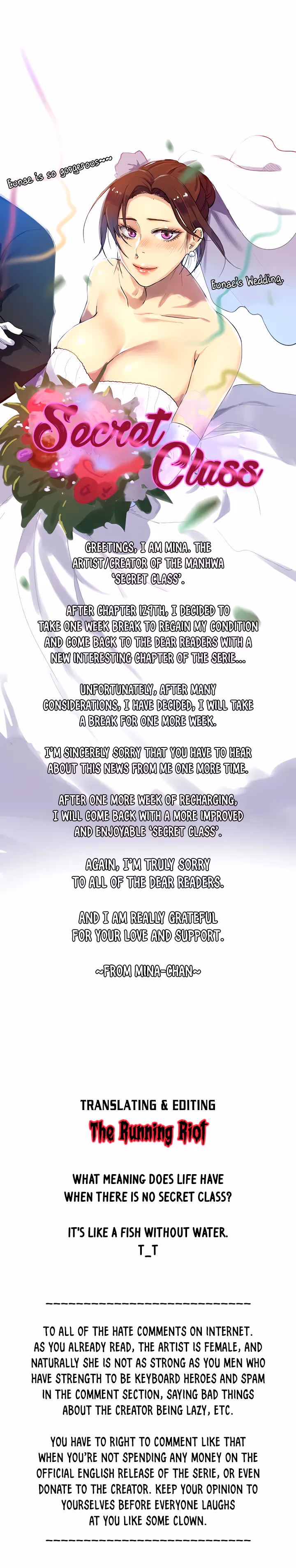 Read Secret Class Manga Online