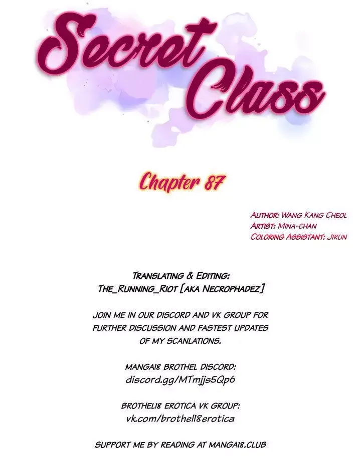 Read Secret Class Manga Online