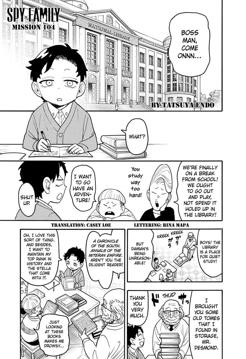 Read Spy x Family Manga Online