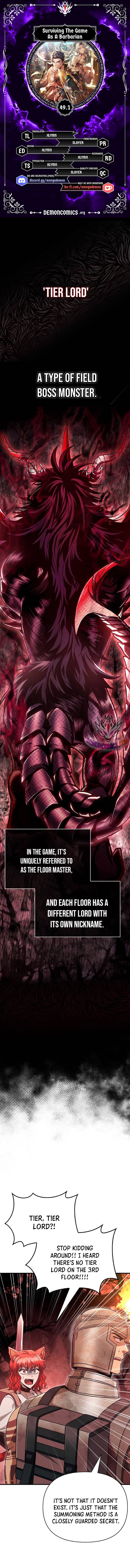 Read Surviving the Game as a Barbarian Manga Online
