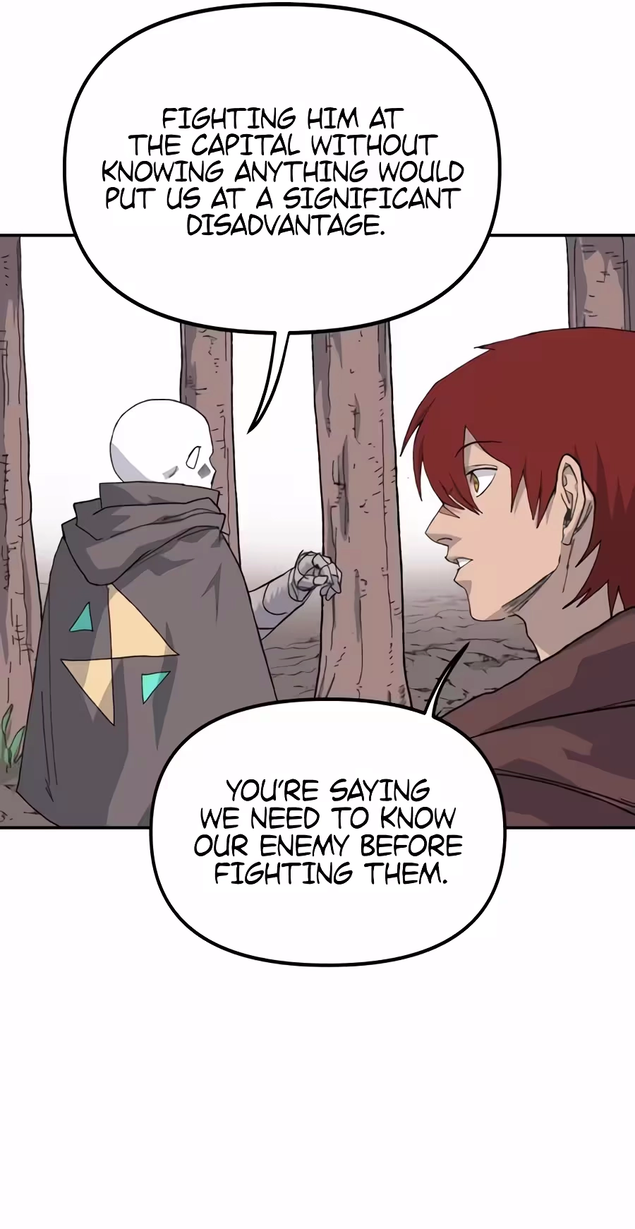 Read The Tale of the Skeleton Messenger Manga Online