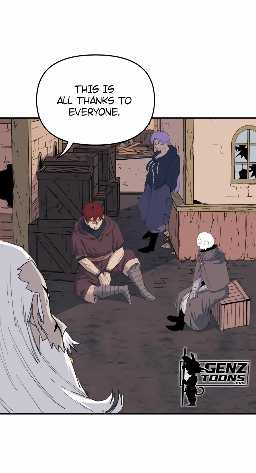 Read The Tale of the Skeleton Messenger Manga Online