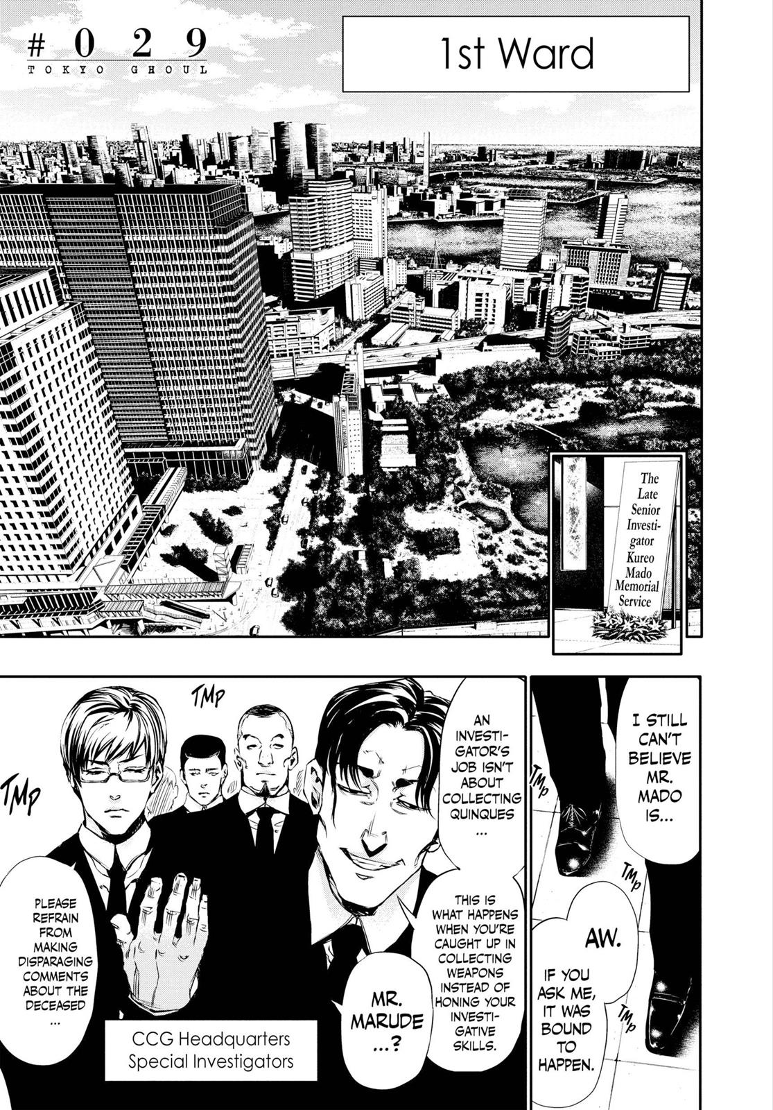 Read Tokyo Ghoul Manga Online
