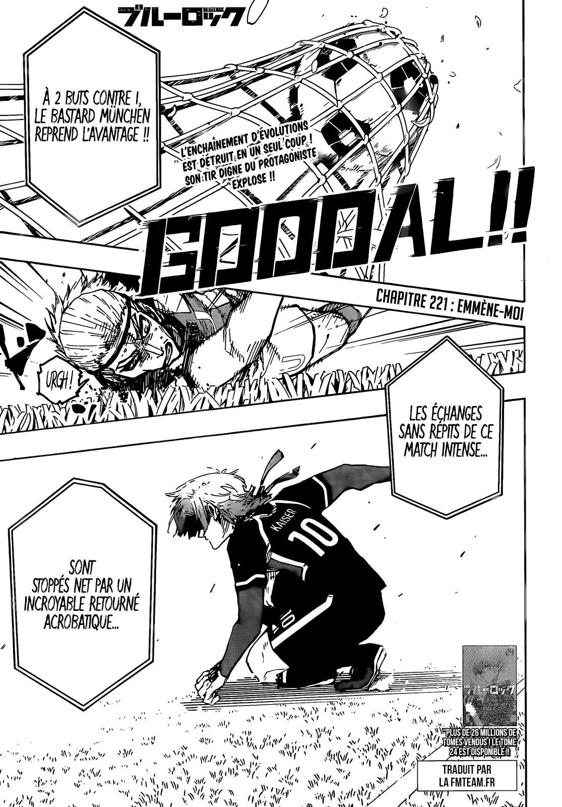 Read Blue Lock FR Manga Online