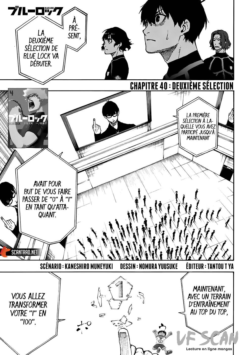 Read Blue Lock FR Manga Online