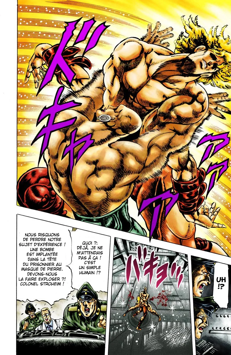 Read JoJo's Bizarre Adventure Part 2 Battle Tendency Official Colored FR Manga Online