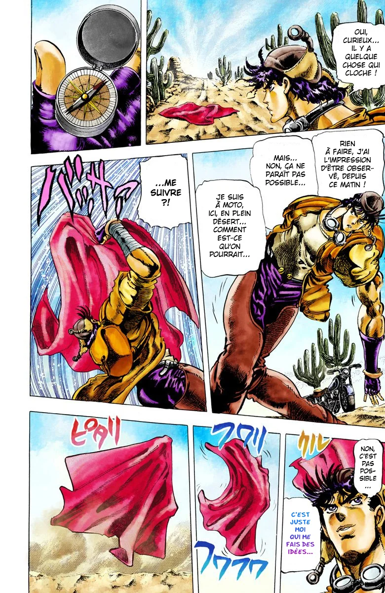 Read JoJo's Bizarre Adventure Part 2 Battle Tendency Official Colored FR Manga Online