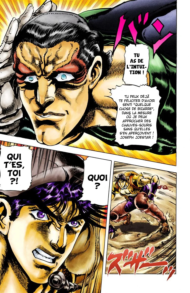 Read JoJo's Bizarre Adventure Part 2 Battle Tendency Official Colored FR Manga Online