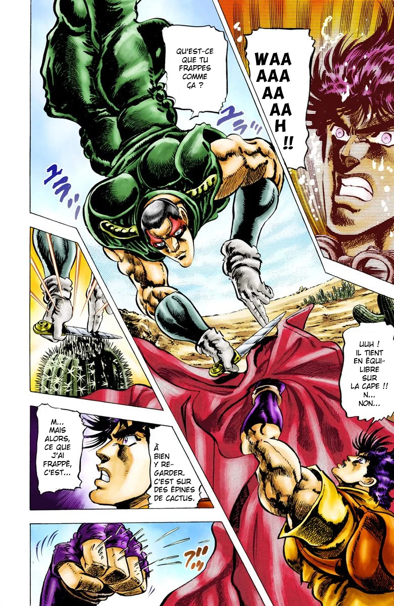 Read JoJo's Bizarre Adventure Part 2 Battle Tendency Official Colored FR Manga Online