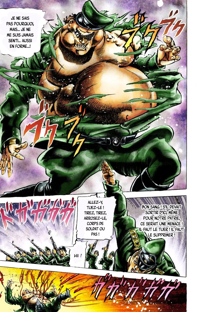 Read JoJo's Bizarre Adventure Part 2 Battle Tendency Official Colored FR Manga Online
