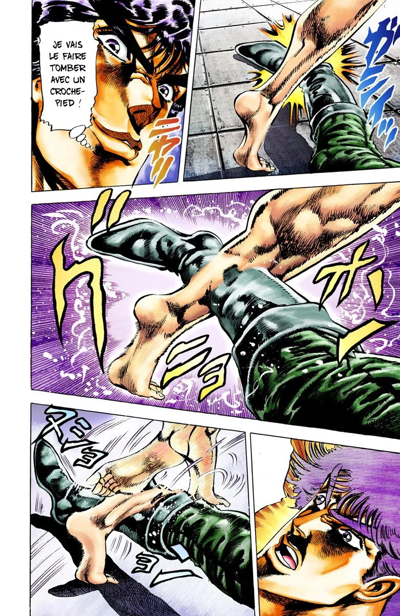 Read JoJo's Bizarre Adventure Part 2 Battle Tendency Official Colored FR Manga Online