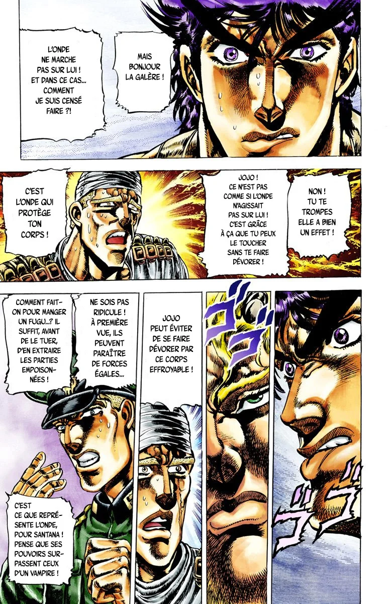 Read JoJo's Bizarre Adventure Part 2 Battle Tendency Official Colored FR Manga Online