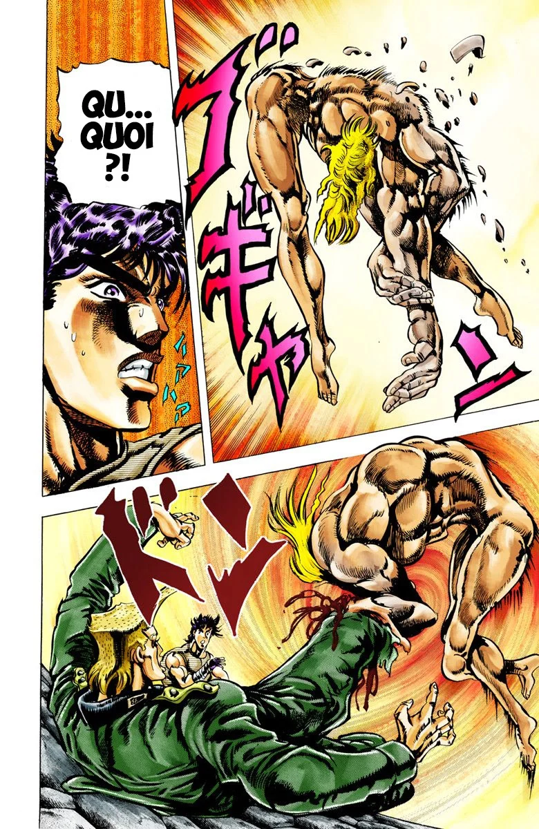 Read JoJo's Bizarre Adventure Part 2 Battle Tendency Official Colored FR Manga Online