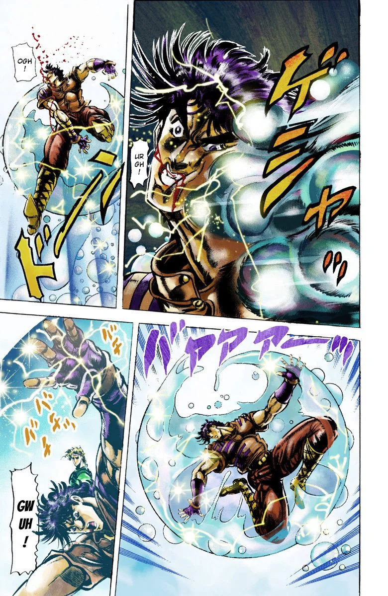 Read JoJo's Bizarre Adventure Part 2 Battle Tendency Official Colored FR Manga Online