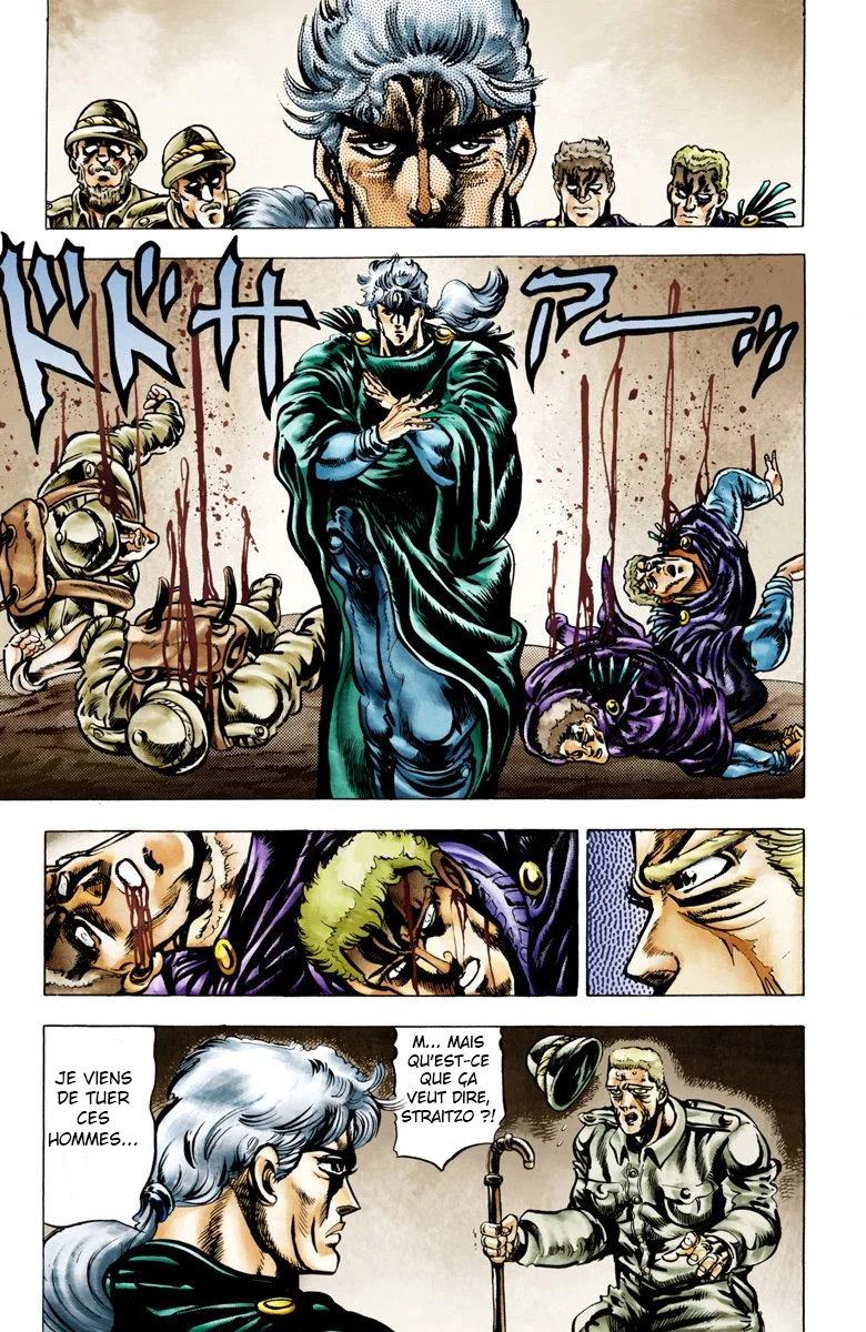 Read JoJo's Bizarre Adventure Part 2 Battle Tendency Official Colored FR Manga Online