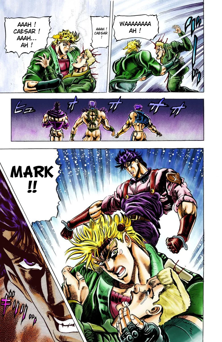 Read JoJo's Bizarre Adventure Part 2 Battle Tendency Official Colored FR Manga Online