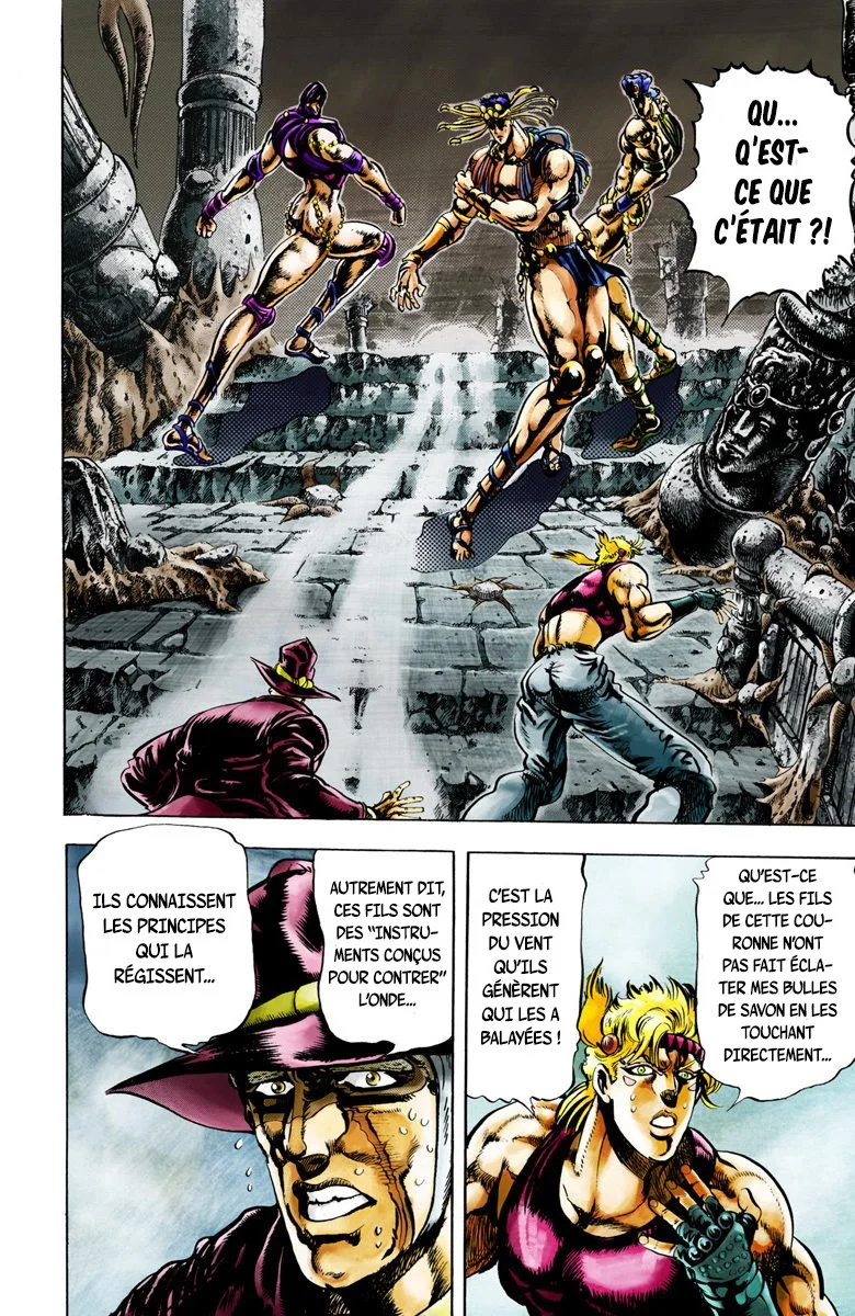 Read JoJo's Bizarre Adventure Part 2 Battle Tendency Official Colored FR Manga Online